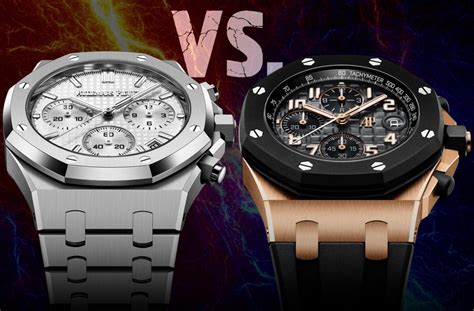 audemars piguet royal oak vs offshore|royal oak offshore collection.